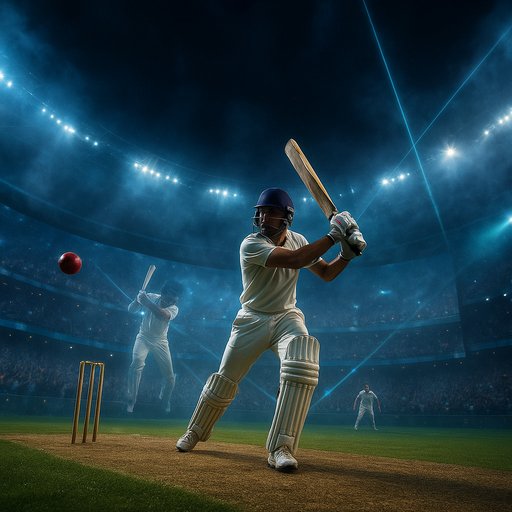 KG9999 Vip cricket action image